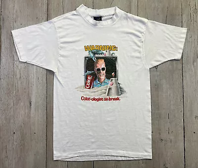 Vintage Coca Cola Max Headroom T-Shirt Size Large • $29.99