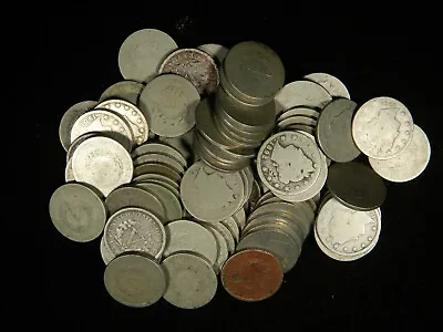 Liberty V Nickel Lot  Assorted Dates  Circulated Choose How Many! • $3.49