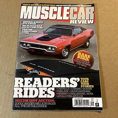 Muscle Car Review September 2016 72 Roadrunner GTX • $6.87