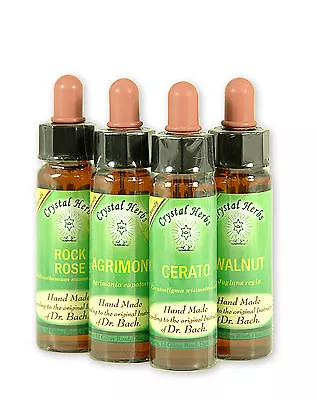 £3.45 • Buy 10ml Genuine Bach Flower Remedy Preserved In Organic Brandy