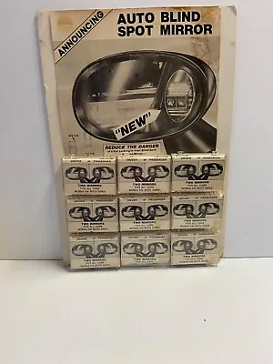 Vintage Rare Auto Blind Spot Mirror Display Easel Full Fits All Cars Unbranded • $49.99