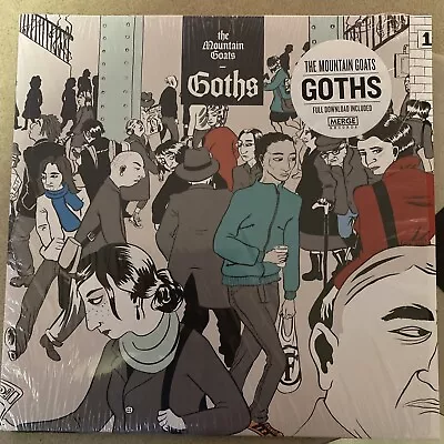 Goths By Mountain Goats (Record 2017) Double 12” EP Merge Records EX • $20