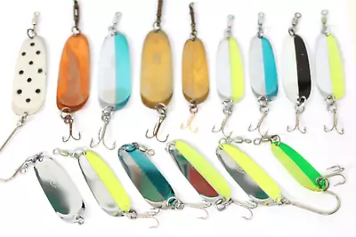 Andy Reeker Trout Salmon Spoons Fishing Lures 15 Pcs • $67.50