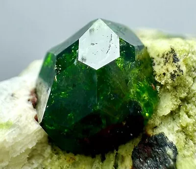 264 Carat Ultra Rare !!! Top Green Demantoid Garnet Crystals On Matrix From @IRN • $9.99