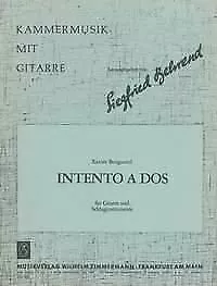 $9.46 • Buy Intento A Dos     Sheet Music   Benguerel, Xavier Guitar And Percussion Instrume