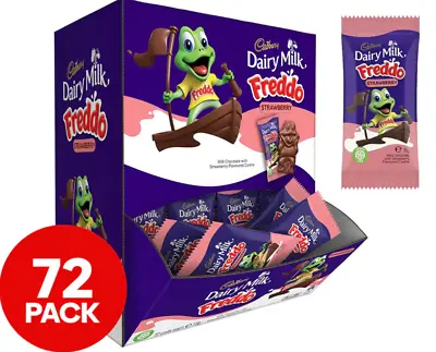 72x Cadbury Freddo Strawberry Chocolate Frogs Kids Party School Birthday Treats • $31.40