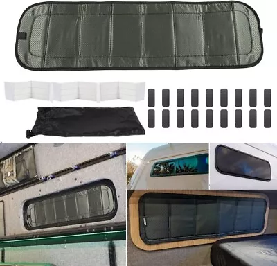 36  X10  RV Bunk Window Cover Insulated Blackout Van Bunk Sliding Window Cover • $50.98