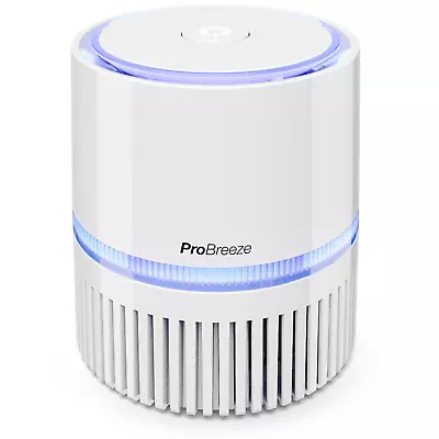 Pro Breeze Mini Air Purifier Hepa - Small Air Purifier HEPA Filter & Night Light • $38.79