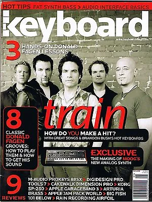 Steely Dan DONALD FAGEN Lessons TRAIN Moog Little Phatty 2006 Keyboard Magazine • $13.82