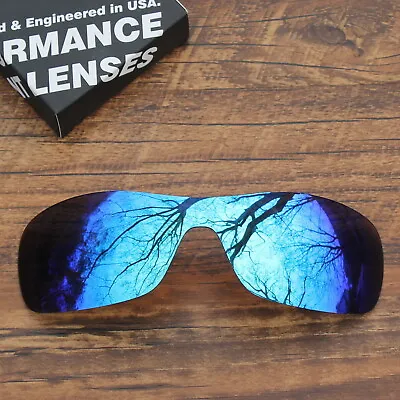 KEYTO Polycarbonate Replacement Lenses For-Oakley Antix Frame Blue Mirrored • $9.99
