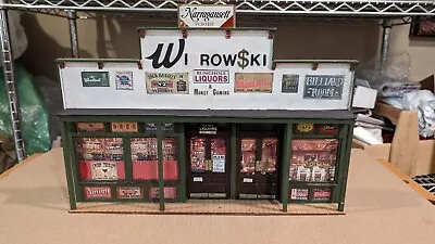 G Scale Folk Art Liquor Store Saloon Gambling Joint 3D Store Front 1 Of A Kind • $75