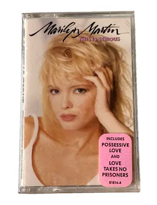 MARILYN MARTIN  This Is Serious  RARE SEALED PROMO CASSETTE TAPE ©1988 Madonna • $9.97