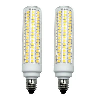 $17.99 • Buy 2pcs E11 LED Bulb 168-2835 Globes Light Lamp Ceiling Fan Lights 10W 1200LM 110V