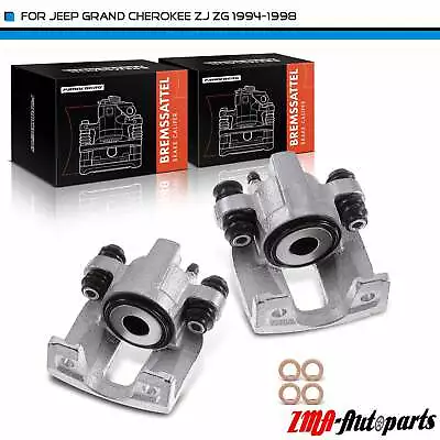 2x Rear Left + Right Brake Caliper For Jeep Grand Cherokee ZJ ZG 1994-1998 SUV • $131.91