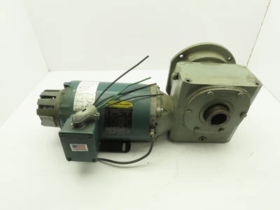 $599.99 • Buy Baldor Boston IDVSNM3538 Electric Motor .5 Hp 230/460V 3Ph 1765 RPM 60:1 GearBox