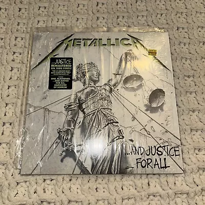 Metallica  And Justice For All  (Black) - 2018 Vinyl 2xLP Record - GREAT • $24.99