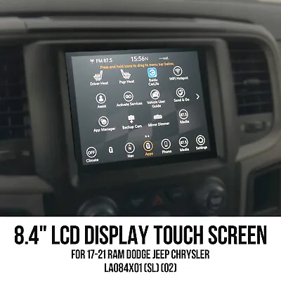 17-22 Replacement 8.4  Uconnect 4C UAQ LCD Display Touch Screen Radio Navigation • $191.98