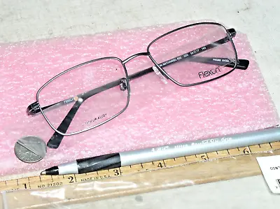 Flexon Nathaniel 600 033 54-17-140 Gray Grey Titanium Alloy Mens Eye Glass Frame • $64.99