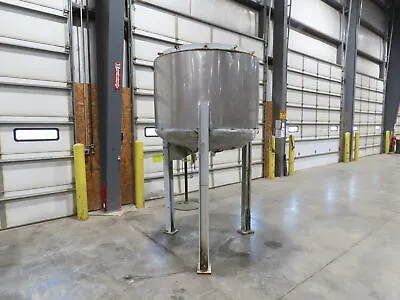 300 Gal Vertical Insulated Mixing Tank Jacketed Stainless Steel Cone Bottom • $1499.99