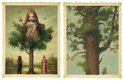 Mark Ryden  Tree Of Life  +  General Sherman  Postcards Frame Them 5x7 Tree Show • $7.95