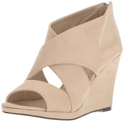 Michael Antonio Women's Anie Wedge Sandal Nude_270 5.5 M US • $14.99