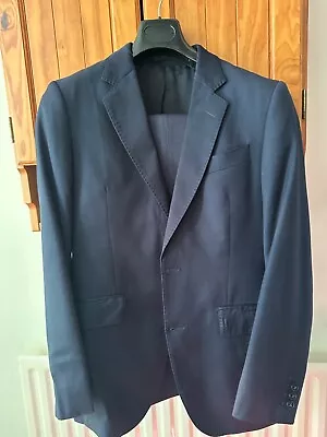 2 Piece Navy Suit Men Size 36R • £45