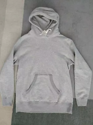 VELVA SHEEN Gray Loopwheel Hoodie Made In Japan Size Japan Large (fits US M) • $87