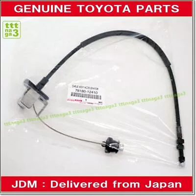 TOYOTA Levin AE86 4AGE Accelerator Throttle Wire Cable 78180-12410 OEM JDM Genu • $87.93