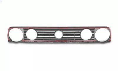 ✅ Golf Mk2 GTI Quad Round Red Stripe Grill FREE SHIPPING ✅ • $359