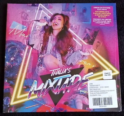 THALIA - Thalia's Mixtape Exclusive Ltd 1500 (2023 Sony) Clear Vinyl - NEW • $30