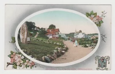 Unposted Postcard Okehampton Entrance To Symons Park Valentine's • £1.85