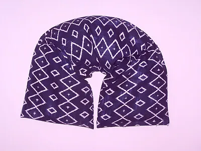 Microwave Flaxseed Neck & Shoulder Wrap Pillow - Navy • $20