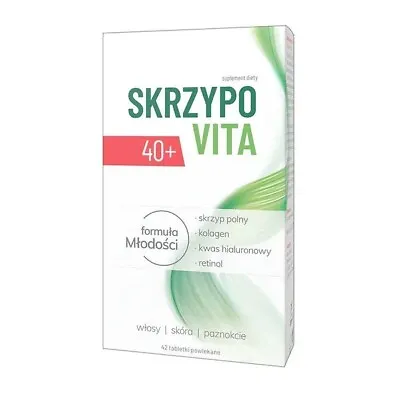 SKRZYPO VITA 40+ / Youth Formula Healthy Hair Skin Nails 42 Tablets • £11.99