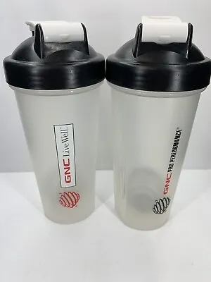 $10 • Buy GNC Shaker Bottle 20oz Blender Bottle Mixer For Protein Shake & Smoothie