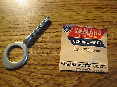 NOS 1964-66 Yamaha YA6 Chain Adjuster Puller Axle NEW Vintage 137-2538-00 • $7.99