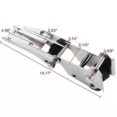 $29.69 • Buy 14  316 Stainless Steel Hinged/Pivoting Boat Double Bow Anchor Roller W/Pins US