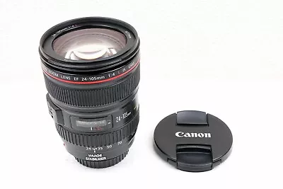 CANON EF 24-105mm F4 L IS ZOOM LENS - USED CONDITION • £265