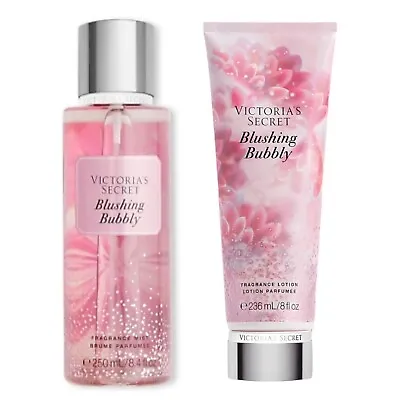 Victoria’s Secret Blushing Bubbly  Fragrance Set Mist & Body Lotion 250ml 2pc • $34
