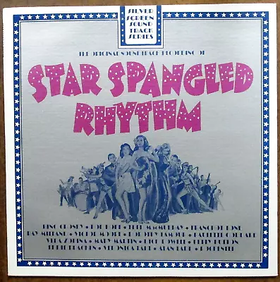  Star Spangled Rhythm  (1942) Movie Soundtrack LP Curtain Calls 100/20 • $5.50