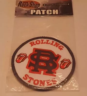 Rolling Stones Patch Red Black 3  • $13.67