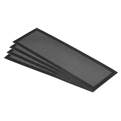 4 X12  Magnetic Vent Cover 4pcs Floor Wall Air Registers Screen Mesh Black • $17.62