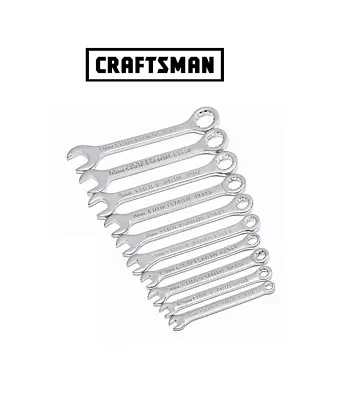 Craftsman Mini Ignition Midget Wrench Set Inch Or MM Set Of 10 Fast Shipping • $27.95