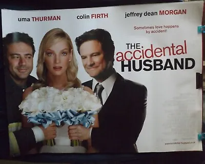 The Accidental Husband - Uma Thurman Colin Firth Original Quad Cinema Poster  • £7.99