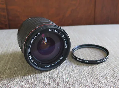 Sigma 28-200mm D F/3.5-5.6 Macro Hyperzoom ASPH IF Lens For Minolta W/UV Filter • $29.95