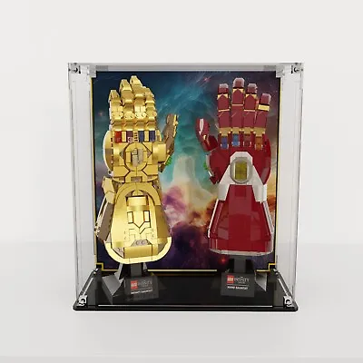 £54.99 • Buy Display Case For LEGO® Marvel Avengers Nano + Infinity Gauntlet 76223 76191