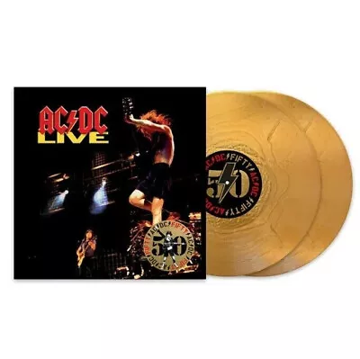 AC/DC LIVE Double Gold Nugget Vinyl LP Record 180gram NEW • $95.99