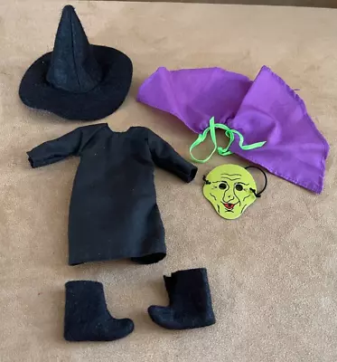 Eden Madeline Trick Or Treat Witch Doll 1997 Clothes Vintage Outfit Complete Lot • $34.50