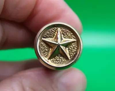 Vintage Metal & Wood Star Sealing Wax Seal Stamp • $9.88