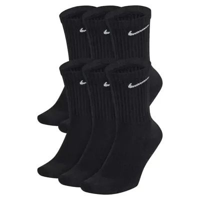 Nike Men's Socks Dri-Fit Everyday Cushioned Athletic Fitness Crew Training Socks • $9.25