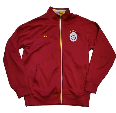 Nice Galatasaray Football Shirt Tracksuit Top Size Medium Lovely Two Colour Zip • £25